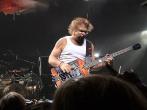 Michael Anthony and his Jack Daniels Bass